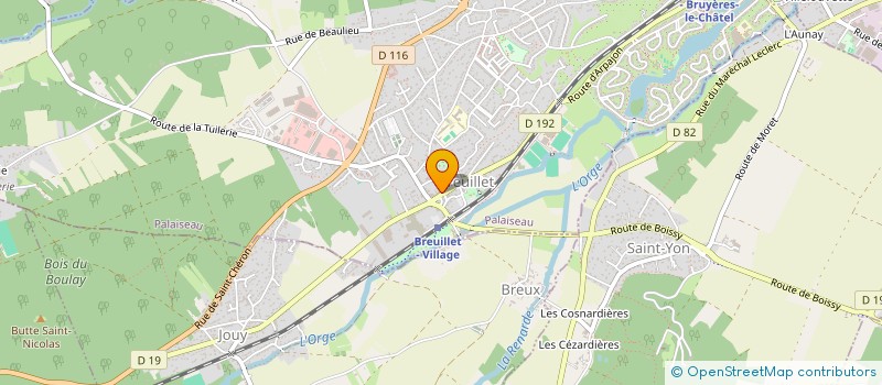 localisation de l'entreprise MONSIEUR ALI ZAHIDI à BREUILLET