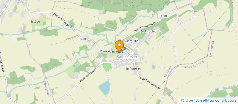 localisation de l'entreprise MONSIEUR ALI ZAMRAOUI  SAINT-CEZERT