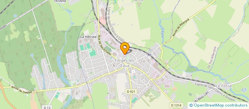 localisation de l'entreprise MONSIEUR ALI ZAYEN  FORGES-LES-EAUX