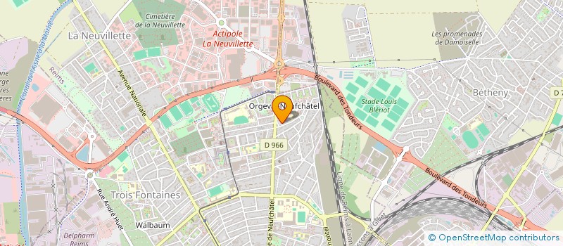 localisation de l'entreprise MONSIEUR ALI ZEHAF  REIMS