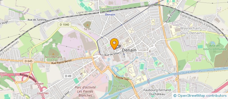 localisation de l'entreprise MONSIEUR ALI ZEKRAOUI à DENAIN