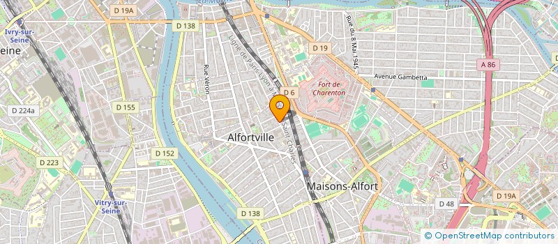 localisation de l'entreprise MONSIEUR ALI ZENATI à ALFORTVILLE