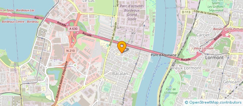localisation de l'entreprise MONSIEUR ALI ZOUAOUI à BORDEAUX