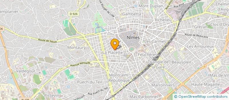 localisation de l'entreprise MONSIEUR ALIA DIARE  NIMES