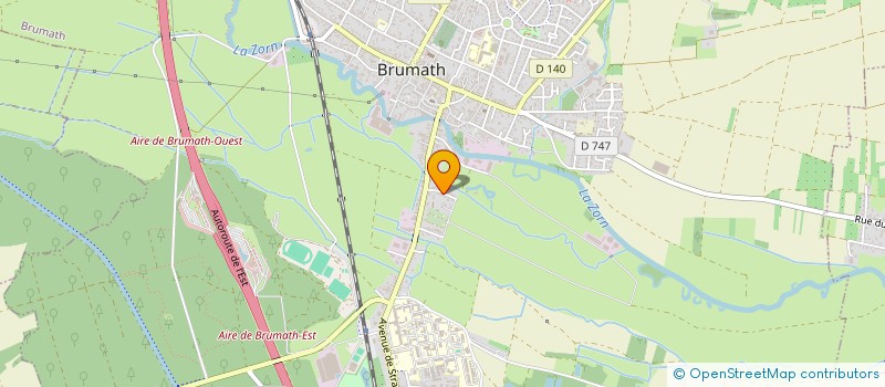 localisation de l'entreprise MONSIEUR ALIAKSEI HUNIA  WAHLENHEIM