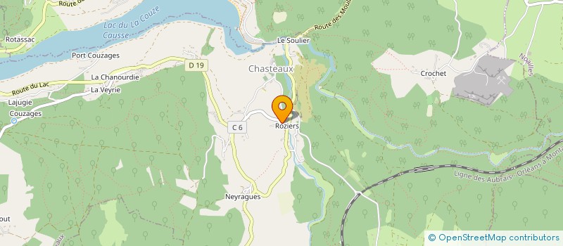 localisation de l'entreprise MONSIEUR ALIAN COULOMBEIX  SAINT-PIERRE-LAFEUILLE