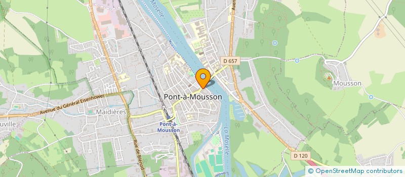 localisation de l'entreprise MONSIEUR ALIAN DINCA  PONT-A-MOUSSON