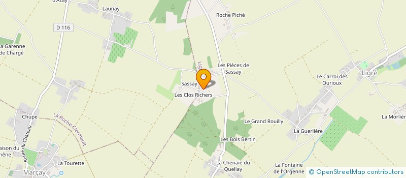 localisation de l'entreprise MONSIEUR ALIAN LEBRETON  LIGRE