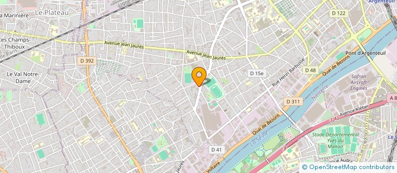 localisation de l'entreprise MONSIEUR ALIAS BENZEDDIG  ARGENTEUIL