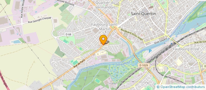 localisation de l'entreprise MONSIEUR ALIAS VALERY GUEM A MBERE à SAINT-QUENTIN
