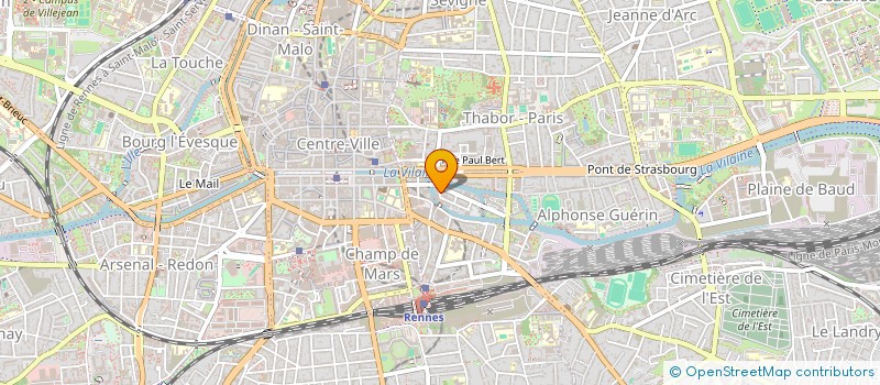localisation de l'entreprise MONSIEUR ALICK CLOUDIUS à RENNES