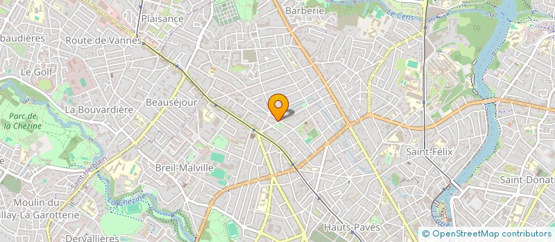 localisation de l'entreprise MONSIEUR ALIE BARRIE  NANTES