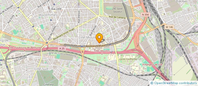 localisation de l'entreprise MONSIEUR ALIEU DARAMAY à LILLE