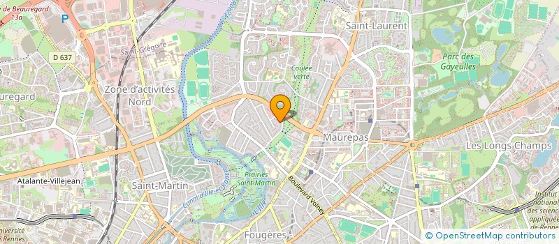 localisation de l'entreprise MONSIEUR ALIF AL MATIN  RENNES