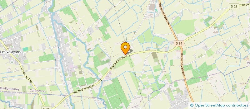 localisation de l'entreprise MONSIEUR ALIGHIERO ESPOSITO  PERNES LES FONTAINES