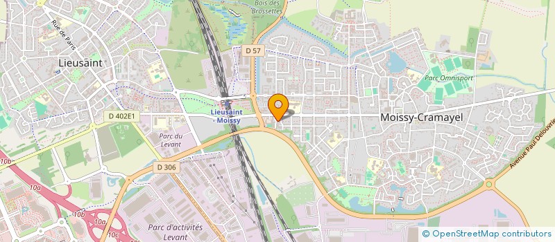 localisation de l'entreprise MONSIEUR ALII ABDALLAHH  MOISSY-CRAMAYEL