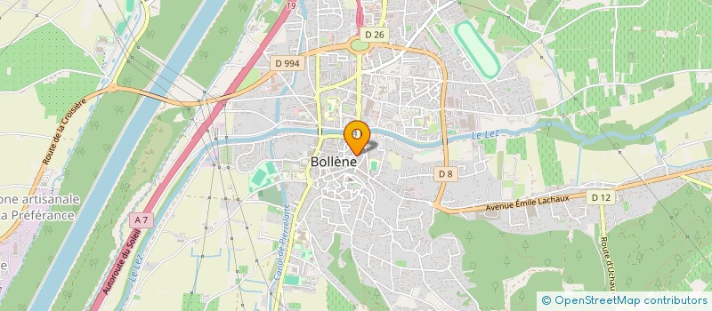 localisation de l'entreprise MONSIEUR ALII ZEMI  BOLLENE