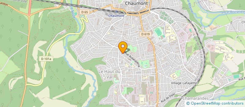 localisation de l'entreprise MONSIEUR ALIK BAGDASARYAN à CHAUMONT