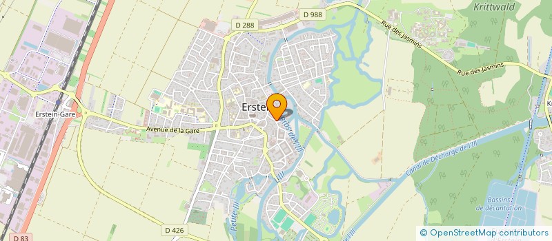 localisation de l'entreprise MONSIEUR ALIK CANAVY  ERSTEIN