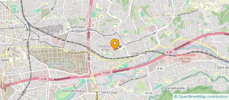 localisation de l'entreprise MONSIEUR ALIK GALSTYAN  MARSEILLE