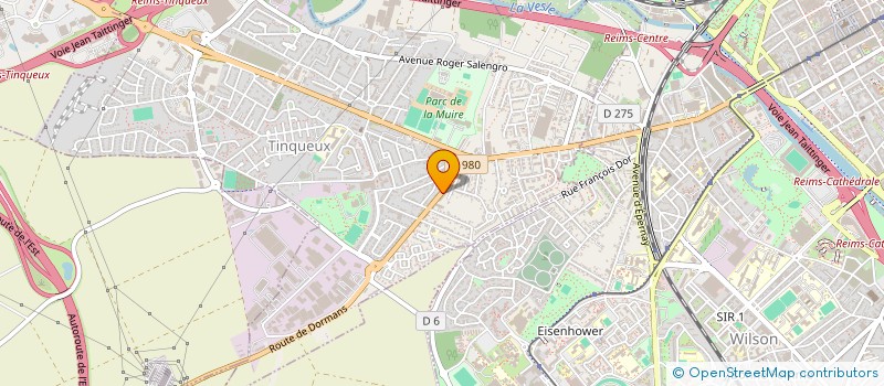 localisation de l'entreprise MONSIEUR ALIK LIDO  TINQUEUX