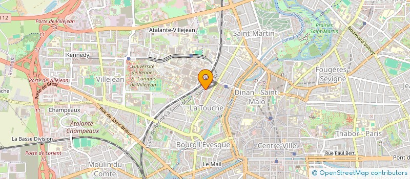 localisation de l'entreprise MONSIEUR ALIK MSTOIAN  RENNES