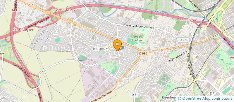 localisation de l'entreprise MONSIEUR ALIK OZMANYA  TINQUEUX