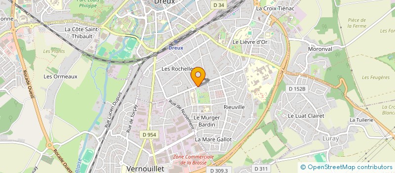 localisation de l'entreprise MONSIEUR ALIKEMAL OKUMUS à DREUX