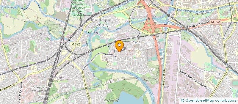 localisation de l'entreprise MONSIEUR ALIKHAN HAMZATOV à STRASBOURG