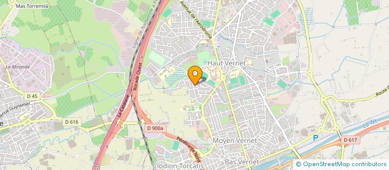 localisation de l'entreprise MONSIEUR ALIKHAN MAGOMADOV  PERPIGNAN