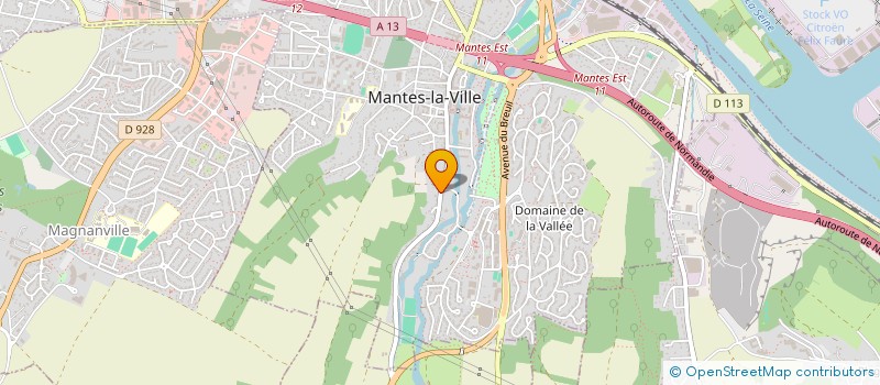 localisation de l'entreprise MONSIEUR ALILIO GUEDES  MANTES-LA-VILLE