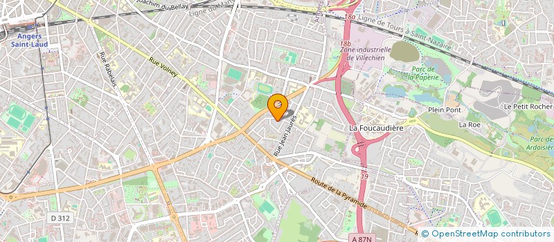 localisation de l'entreprise MONSIEUR ALIM ADAM-IDRISSOU à ANGERS