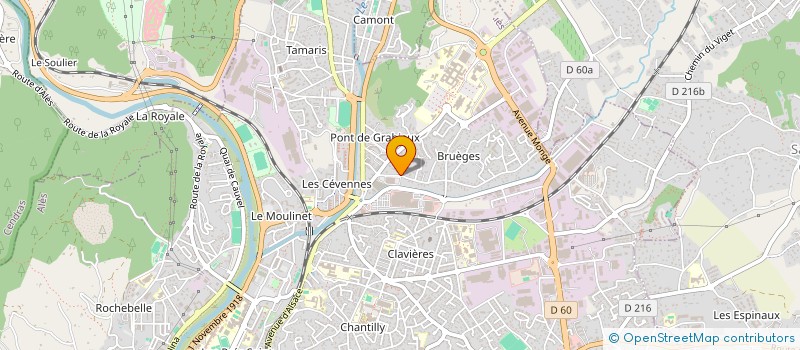 localisation de l'entreprise MONSIEUR ALIM ARSLAN à ALES