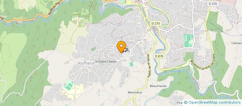 localisation de l'entreprise MONSIEUR ALIM TURAN  ROIFFIEUX