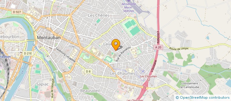 localisation de l'entreprise MONSIEUR ALIM UDDIN  MONTAUBAN