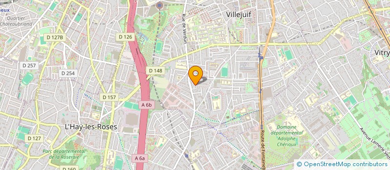 localisation de l'entreprise MONSIEUR ALIMAMY TRAORE  VILLEJUIF