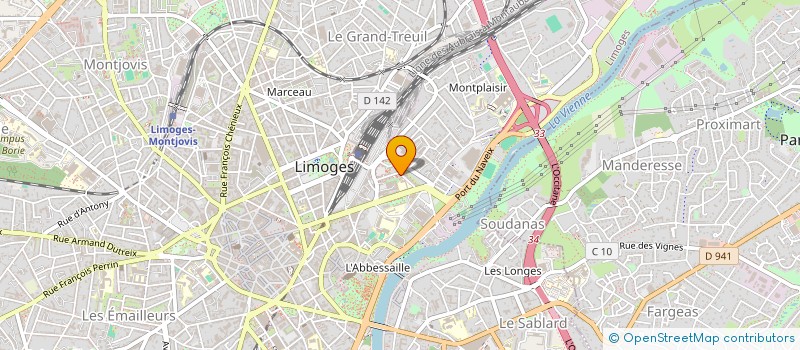 localisation de l'entreprise MONSIEUR ALIMOU BARRY à LIMOGES
