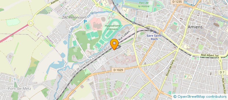 localisation de l'entreprise MONSIEUR ALIMOU DIALLO  AMIENS