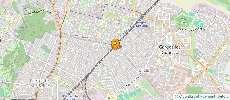 localisation de l'entreprise MONSIEUR ALIN CATALIN NANU  STAINS