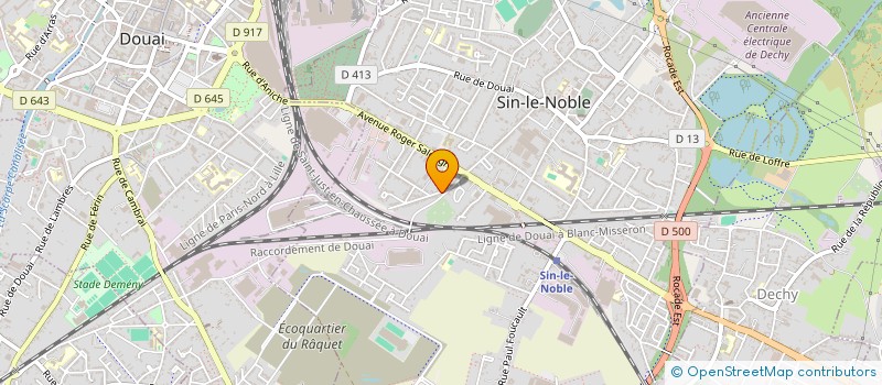 localisation de l'entreprise MONSIEUR ALIN CIPRIAN VASLUIANU  SIN-LE-NOBLE