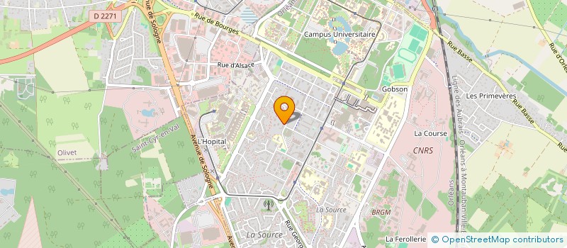 localisation de l'entreprise MONSIEUR ALIN CONSTANTIN DRAGNEA à ORLEANS