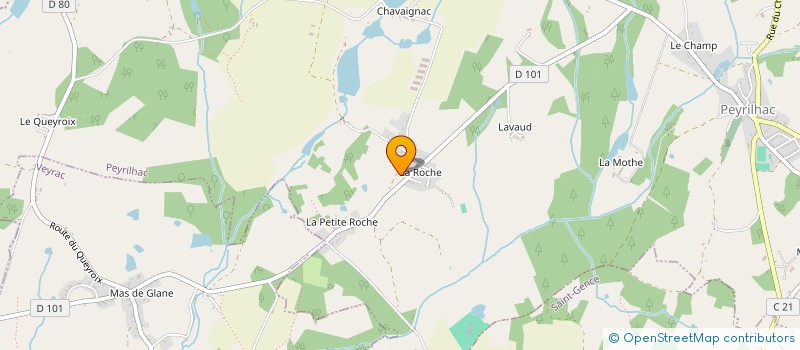 localisation de l'entreprise MONSIEUR ALIN CRISAN à PEYRILHAC
