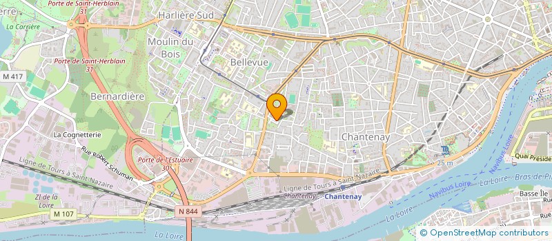 localisation de l'entreprise MONSIEUR ALIN DUROI à NANTES
