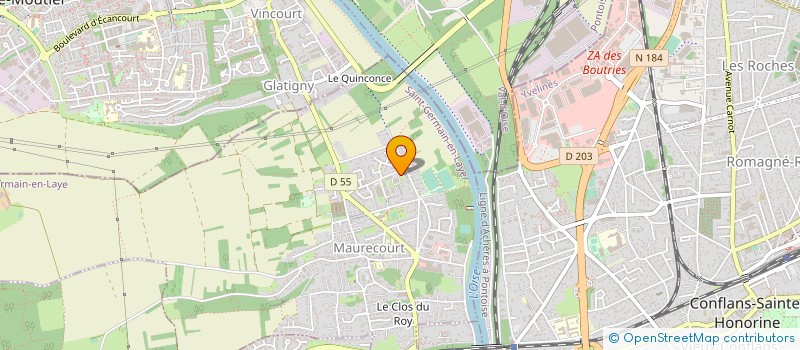 localisation de l'entreprise MONSIEUR ALIN FLORIN LUCAN  MAURECOURT