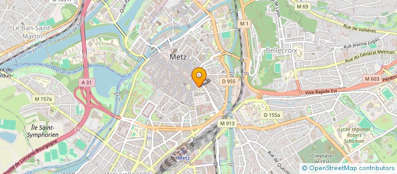 localisation de l'entreprise MONSIEUR ALIN FLORIN RADUCAN  METZ