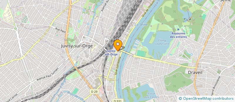 localisation de l'entreprise MONSIEUR ALIN GUTU  JUVISY-SUR-ORGE