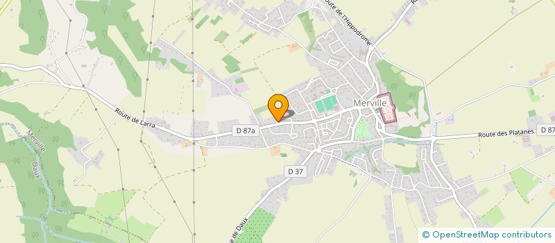 localisation de l'entreprise MONSIEUR ALIN-IONUT SIBU  MERVILLE