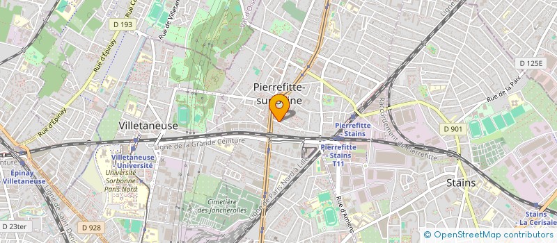 localisation de l'entreprise MONSIEUR ALIN MADALIN ROGOVEANU à PIERREFITTE-SUR-SEINE