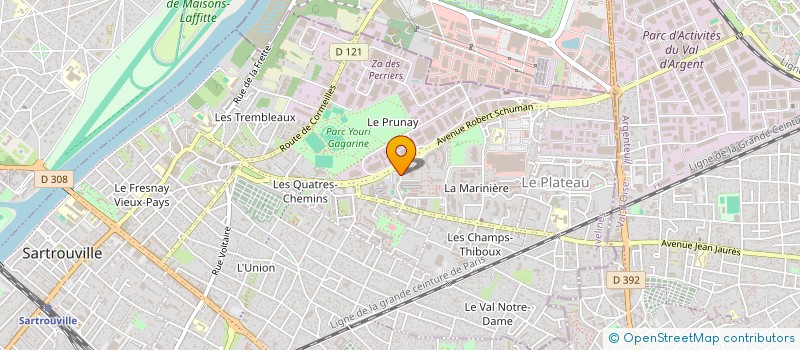 localisation de l'entreprise MONSIEUR ALIN NEAS à SARTROUVILLE