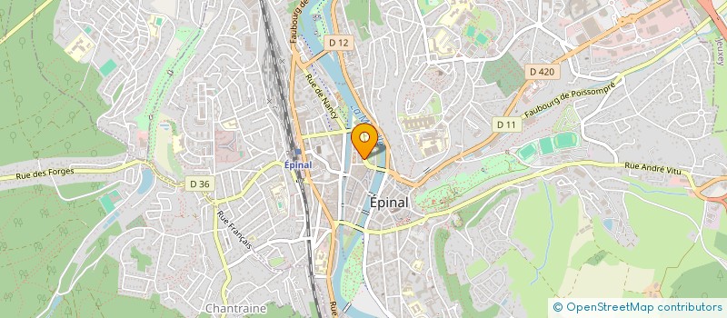 localisation de l'entreprise MONSIEUR ALIN RADU à EPINAL